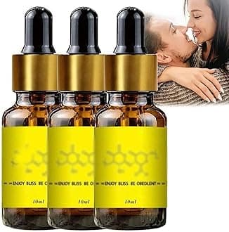 Pheromone perfume for men,lure her perfume for man,Pheromone Cologne for Men Attract Women, Feromone Natural Body Essential Oil, Suitable For Men To Attract Women,10ml (3pcs)