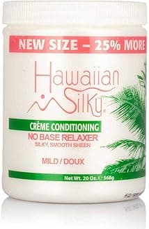 Hawaiian Silky 30008 no base relaxer, mild, White, 20 Ounce