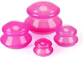 H-BDAYSilicone Cupping Therapy Set, Professional Studio and Home Cupping Set Massage Therapy Cup, Chinese Massage Cups for Cellulite Reduction Cupping Kit,Muscle and Joint Pain Myofascial Cuppings Massager