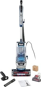 Shark Stratos XL 2.6 Litre Corded Upright Vacuum Cleaner with Anti Hair Wrap Plus & Anti Odour, Pet, Crevice and Multi-Surface Tools, Transforms to Portable Vacuum, 800W 2.6 ltrs, Navy Blue AZ3000UKT
