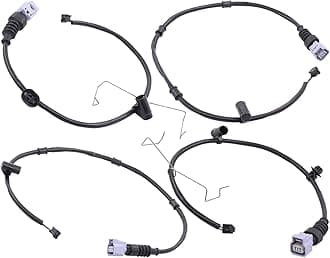 ApplianPar 4Pcs Front and Rear Brake Pad Wear Sensor for Lexus LS460 2007-2017 LS600h 2008-2016