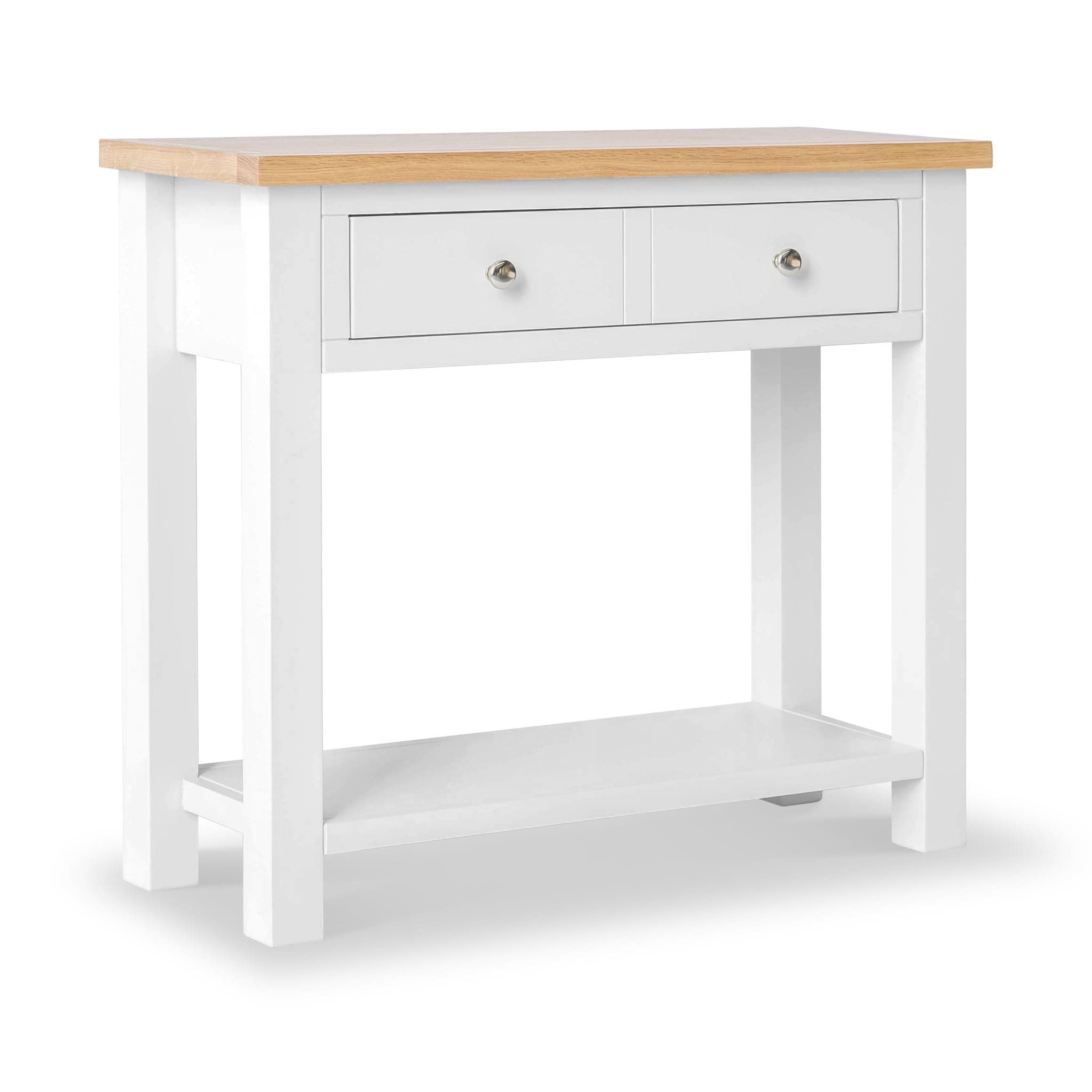 Farro White Console Table