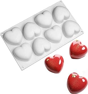 OCPO KITCHEN Apple Silicone Mold for Baking Mousse Cake, Candy, Chocolate, Fr...