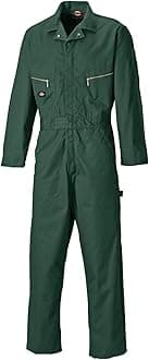 Men's Sea Green Full Sleeve Large Coverall (Boiler Suit and Dungaree)