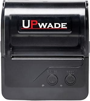 80mm (3 Inches) Bluetooth Direct Thermal Printer (Economy 2600mah Battery)