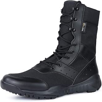 Tactical Boots for Men Lightweight Military Combat Boots Waterproof Comfortable for Work & Security