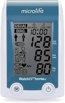 WatchBP Home A AFIB | Used by GPs | Professional Blood Pressure Monitor with PC Connectivity | ESH & BIHS Validated