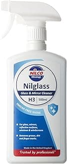 Professional Nilglass Smear-Free Glass and Mirror Cleaner, 500 ml (Pack of 1)