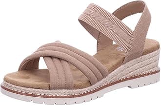 Ladies Bob's Desert Kiss Random, Tan Textile, 9 US