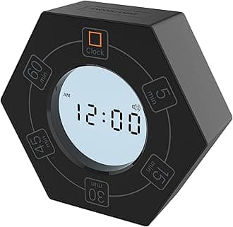 Znewtech Hexagon Rotating Timer (Black)