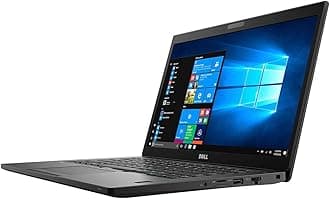 Dell Latitude 7490 Business Laptop, 14" FHD (1920 x 1080) Laptop, Intel Core i5-8250U 1.7GHz, 16GB DDR4 RAM, 512GB SATA SSD, Webcam, Bluetooth, Windows 11 Pro (Renewed)