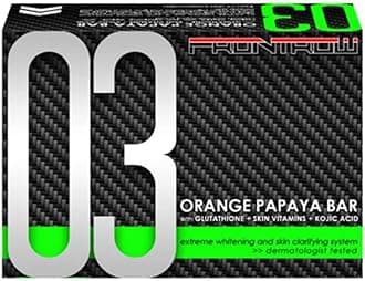 Luxxe 03 Orange Papaya Bar with Glutathione + Skin Vitamins + Kojic Acid