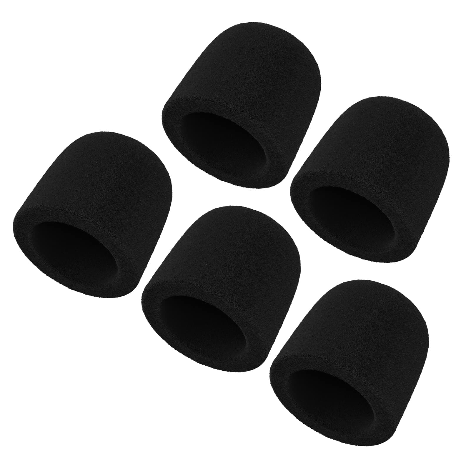 BONAOK5 Pack Microphone Cover, Foam Mic Covers Microphone Windscreen Universal for Most Handheld Wireless Karaoke Microphone(5 PCS)