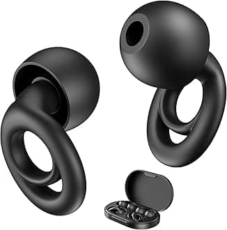 Link Dream Ear Plugs for Sleeping Noise Reduction Silicon Earplugs 6 Pieces with Storage Case 26dB