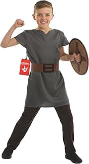 Fun Shack Anglo Saxon Costume Kids, Boys Anglo Saxon Costumes, Viking Costumes Kids, Boys Halloween Costume