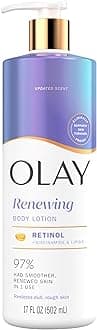 Olay Body Lotion Smoothing for Women with Retinol, 24hr Moisturizing, Vitamin E & Vitamin B3 Complex, Fast Absorbing Formula, 17 fl oz