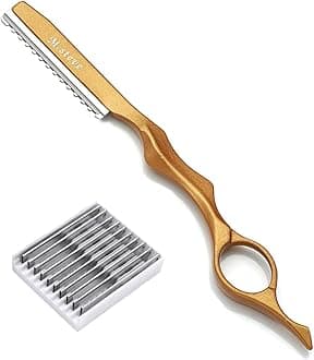Hair Texturizing Cutting Razor -Gold