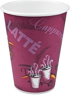 Solo Bistro Design Disposable Paper Cups