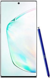 Samsung Galaxy Note10+ Mobile Phone; Sim Free Smartphone - Aura Glow, (UK Version)