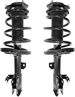 Front Pair Suspension Complete Strut & Coil Spring Assembly Kit Replacement for 2013-2018 Toyota Avalon XLE & Hybrid