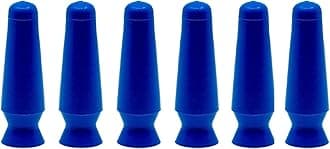 DMV Scleral Cup Lens Inserter Pack of 6, Ventless Contacts Inserter Tool for Scleral Lenses, Hard Lenses & Prosthetic Eyes, Applies Contacts Safely, Comfortably & Hygienically