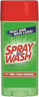 Spray 'n Wash Pre-Treat Laundry Stain Stick, 3 oz Stick (Pack of 1)