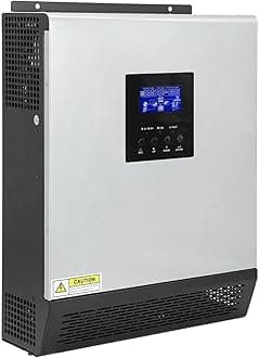 3KVA/5KVA Pure Sine Wave Hybrid Solar Inverter, 105VDC PV Input, 220VAC, 24/48VDC, PWM 50A Solar Controller, Auto Restart, Overload Protection, 2400W-24V