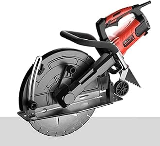 16 ″ Wall Slotting Machine, 9900W Cement Concrete Wall Cut Wall Machine, Handheld Single -Chip Groove Large Stone Cutting Machine, for Cutting Bricks, Granite, Marble,B