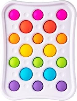 Fat Brain Toys (Fat Brain Toys) Dimpl Pop Squeeze Toy Push Pop FA335-1 Genuine Item