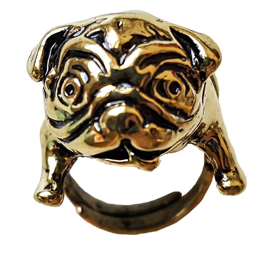 Witty Novelty Pug-It Ring