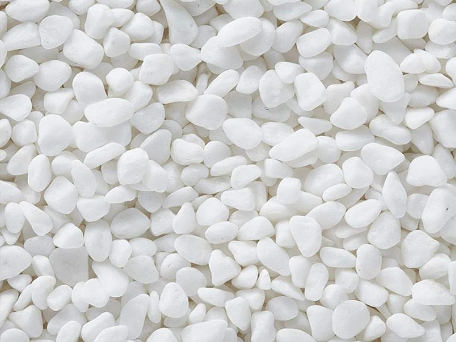 Small Pebbles Stones- 1kg (White)