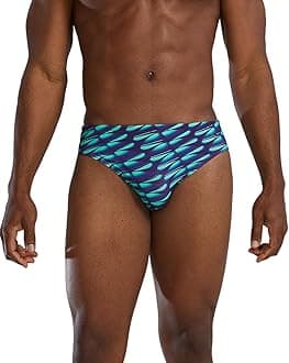 TYR Mens Durafast Elite Racer Brief Swimsuit