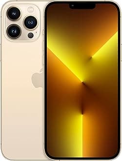 Apple iPhone 13 Pro Max, 512GB, Gold - (Renewed)
