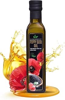 Natura Harmony 100% Pure Poppy Seed Oil (250 ml) – Rich in Omega-3 & Omega-6 ...