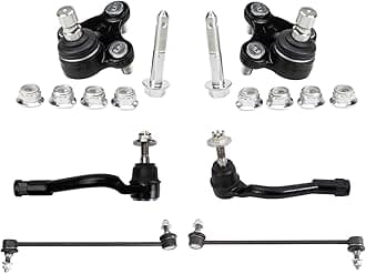 TRQ Front Steering & Suspension Kit Compatible with 2015-2017 Hyundai Sonata