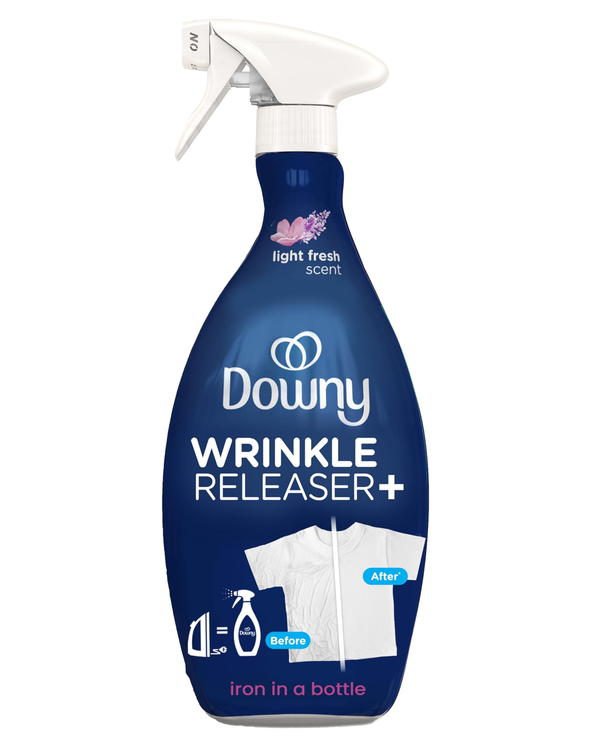 Downy Wrinkle Release Spray Plus Static Remover For Clothes Accessory (33.8fl. oz)- Pack of 1