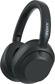 – Sony ULT WEAR - Wireless Noise Cancelling Headphones, ULT POWER SOUND, Ultimate Deep Bass, Same Processor as WH-1000XM5, Clear Calls, 30hr Battery, IOS & Android - Black