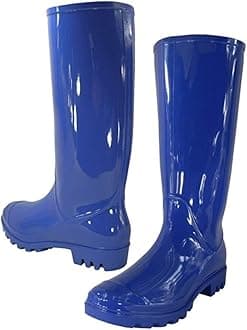 Women Rain Boots Stylish Waterproof Rubber Boots for Ladies