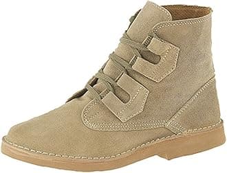 Mens Ghillie Tie Desert Boots Dark Suede Size UK