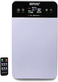 Bepure B1 Air Purifier with True HEPA H13 Filtration| Best for Homes & Offices| Area Upto 500 sq ft | Removes 99.97% pollutants by 4 Stage Filtration| Remote control provided for convenience
