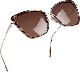 Oversized Cateye Sunglasses for Women Fashion Cat Eye Sun Glasses UV Protection Ladies Shades Sunnies