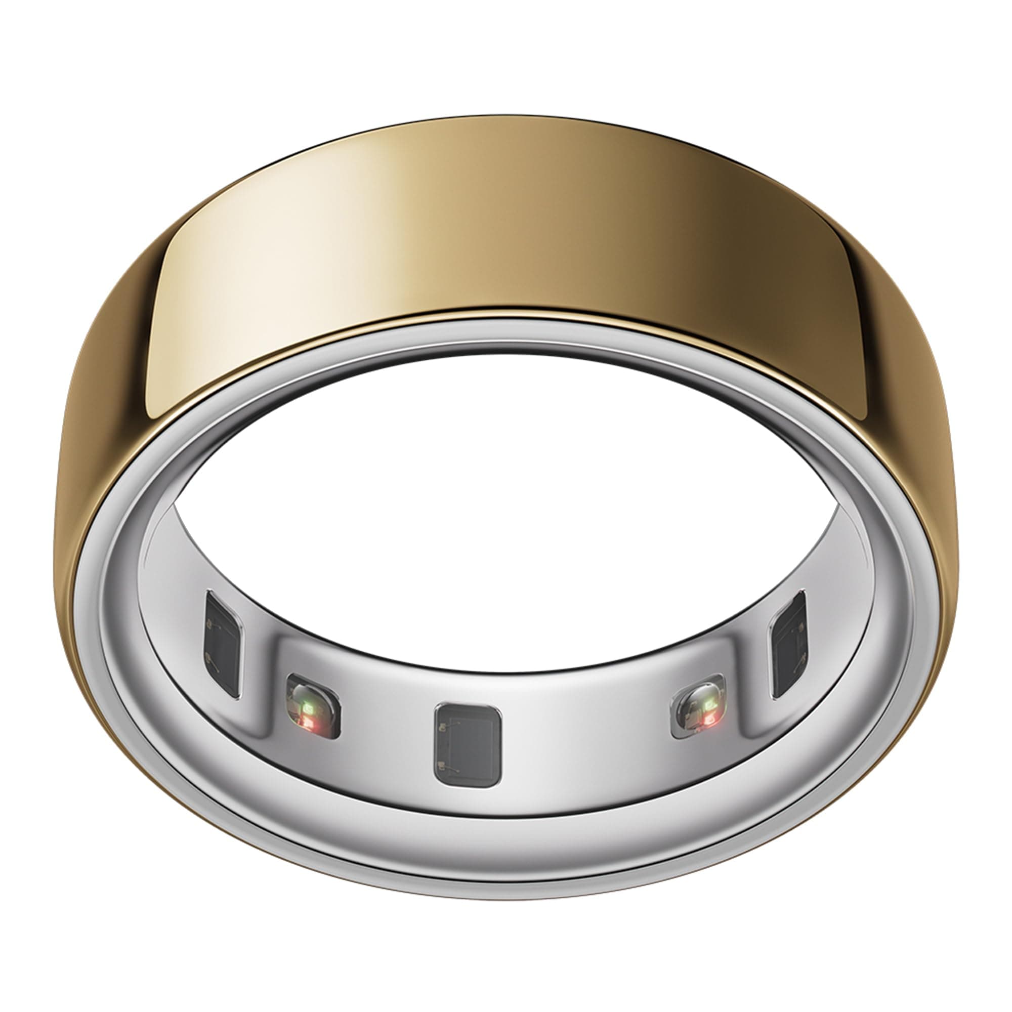 Ring 4 - Gold - Size 7 - Smart Ring | Size First Ring 4 Sizing Kit | Sleep Tracking Wearable - Heart Rate - Fitness Tracker - Up to 8 Days Battery Life