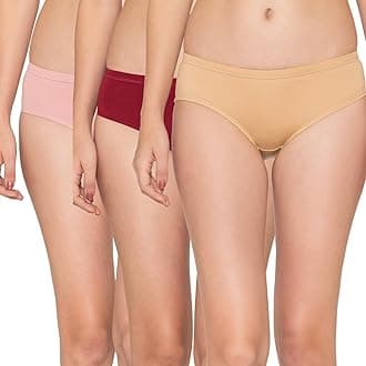 Kalyani Oliver Mid Waist Hipster Style Panties for Girls | Pack of 3