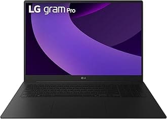 LG gram Pro 17-inch Lightweight Laptop Computer, Intel Evo Edition Powered by Intel Core Ultra7 255H Processor, Windows 11 Home, 32GB RAM, 2TB SSD - Obsidian Black