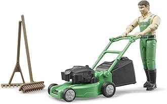 62103 bworld Gardener w Lawn Mower and Accessories