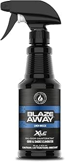 Blaze Away Commercial Air Freshener & Odor Eliminator for Strong Odor - Industrial-Grade Room Spray & Room Deodorizer for Home, Car, Smoke & Pet Odors - Long-Lasting Odor Absorber, Room Fresheners