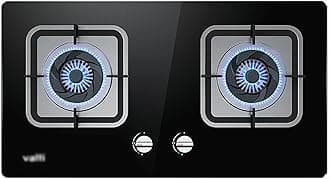 Upgrade Gas Stove Gas hob 75cm Built-in Gas Cooktop with 3 Burners Black Tempered GlassGas hob Cooker with Flame Failure Protection NG/LPG Convertible 4.1KW [Energy Class A] (Color : NG) (Lpg)