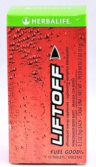 Liftoff-Energy Drink, Pomegranate-Berry Burst, 10 tablets