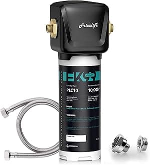 FK99 Under Sink Water Filter System, NSF/ANSI 53&42 Certified, Remove 99.99% Chlorine, Lead, Bad Taste&Odor, Direct Connect, 0.5 Micron, Under Counter Drinking Water Filter