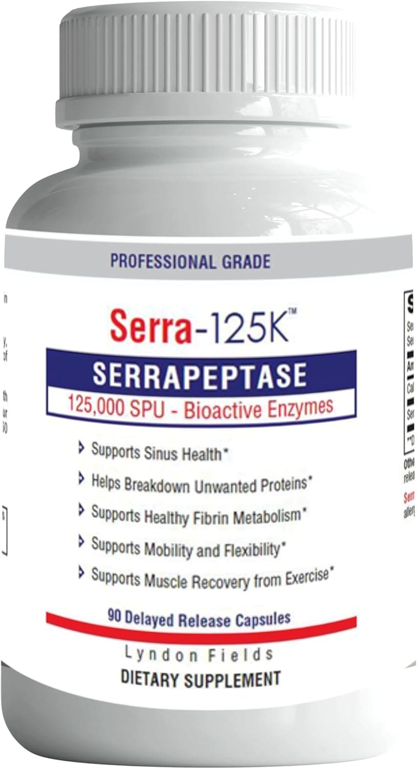 Serra-125k Serrapeptase 270 Capsules